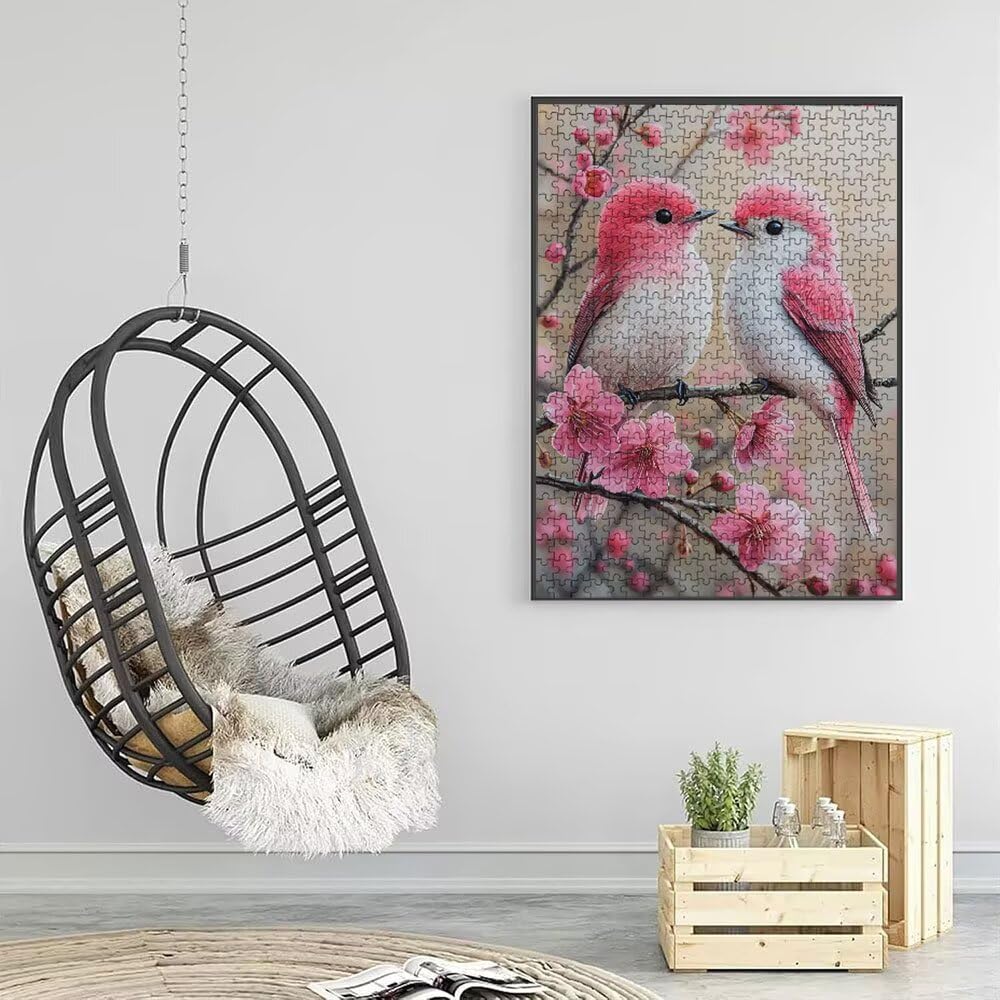 Puzzle 4000 Pezzi, Uccelli Gemelli 3D Puzzle per Adulti Impegnativo, Educa Puzzles Artistico, Divertente E Stimolante Puzzles Decorativo per La Famiglia, Regalo e Decorazione Pareti DX0YL6-856