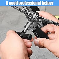 Vista 4 de Bike Link Plier，Chain Break Separator, Chain Checker, 3 Pairs Bicycle Missing Links, Bike Link Opener Closer Plier Chain Cutter Connector Wear