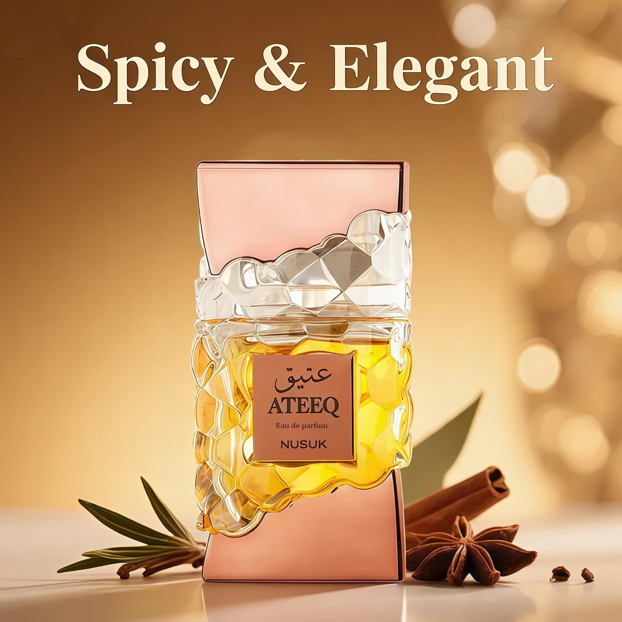 Amazon.com : Ateeq Cologne for Men | Warm Spicy Gourmand Eau de