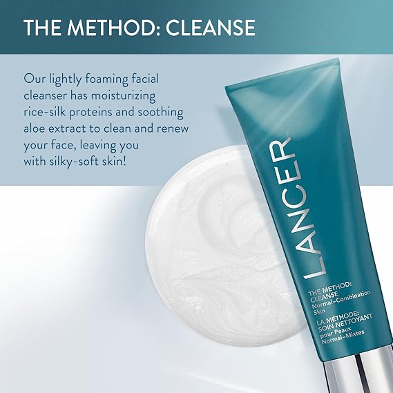 Lancer Skincare | The Method: Cleanse | Face Cleanser | Salicylic Acid Face Wash | Gentle Daily Cleanser for Oily Congested Skin | Pore Cleansing Formula | Dermatologist Developed | 8fl oz