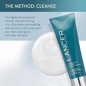 Lancer Skincare | The Method: Cleanse | Face Cleanser | Salicylic Acid Face Wash | Gentle Daily Cleanser for Oily Congested Skin | Pore Cleansing Formula | Dermatologist Developed | 8fl oz
