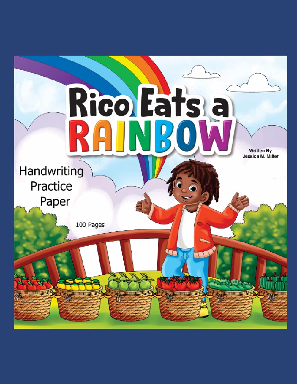 Rico Eats a Rainbow Handwriting Practice Paper