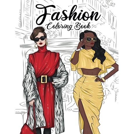 Fashion Coloring Book: Coloring with Coco Vol 1