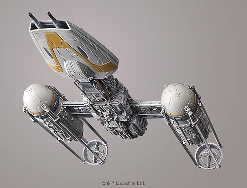 Miniatura 6 de Bandai Spirits Star Wars y Wing Starfighter a escala 172, modelo de plástico (nueva edición)