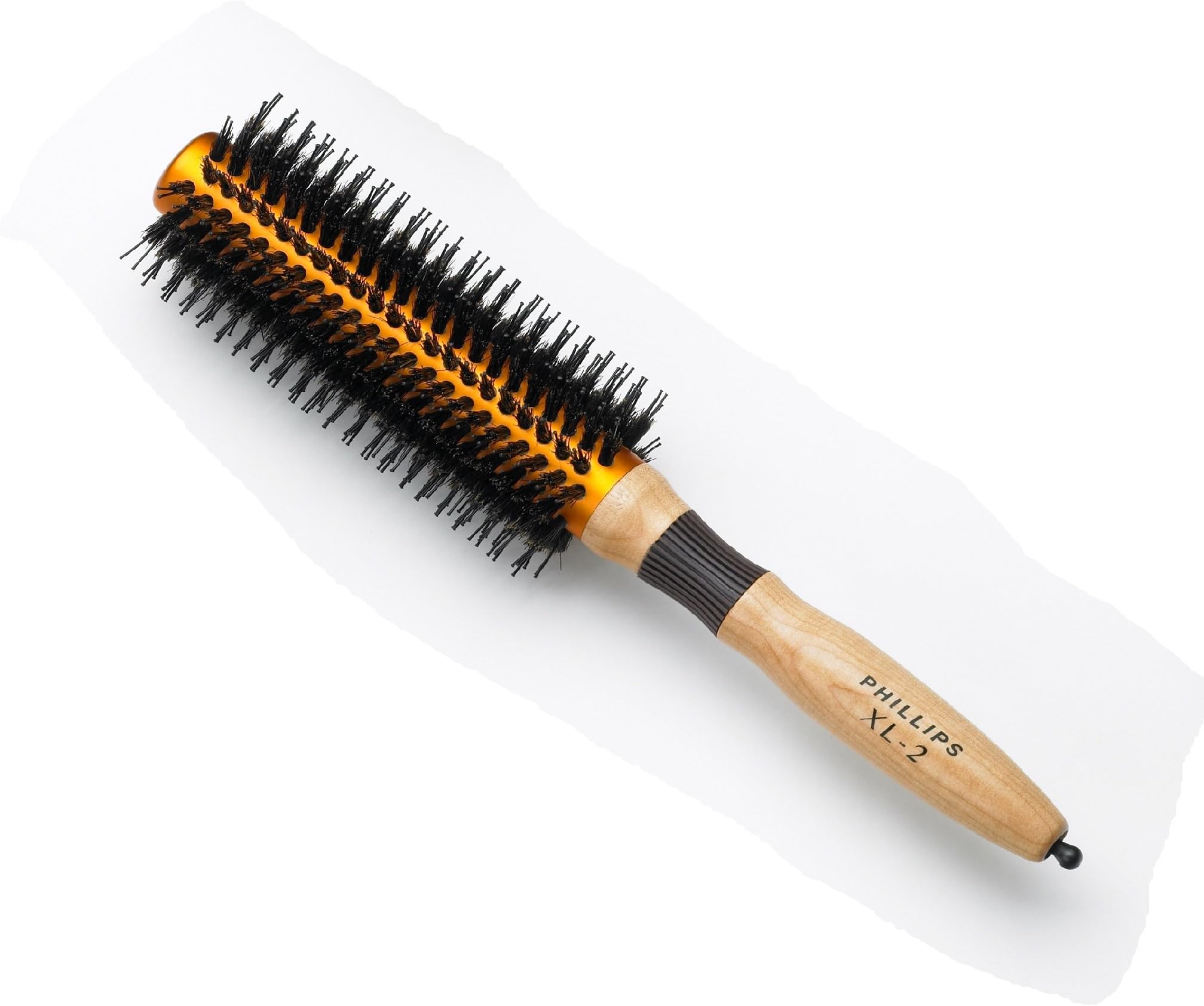 Phillips Brush XL-2 Round Brush with Reinforced Boar Bristle and Aluminum Barrel 2.25 inch Diameter