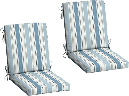 Miniatura 69 de Arden Selections- Cojín para sillas de comedor de exteriores earthFIBER, repelente al agua y resistente a la decoloración, 1 pieza, 20x20 pulgadas