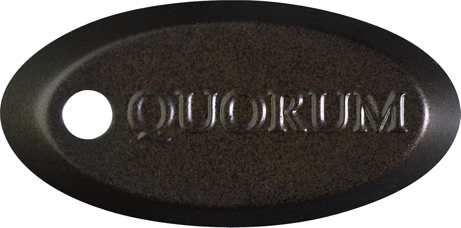 Quorum 83565-86, Salon Oiled Bronze Uplight 56" Ceiling Fan with Wall Control