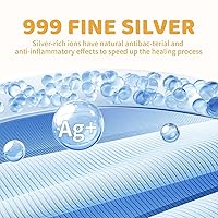 Vista 5 de The Original Silver - Tazas de lactancia – Cubierta de pezón de plata pura 999 para lactancia materna, protectores de pezones para lactancia