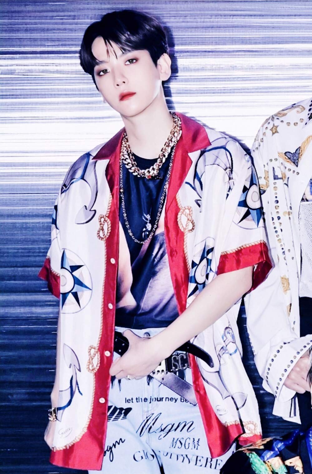 generic 5D Diy「BAEK HYUN」Full Drill Diamond Painting Kits,art rhinestone pasted painting,pictures arts craft for home wall 40x60cm