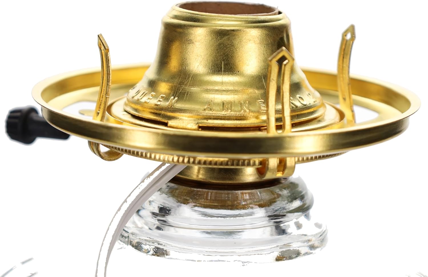 B&P Lamp® 4" Ball Shade Holders For Vintage and Antique Style Globes - Fits #2 Queen Ann Style Burner
