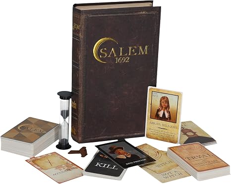 Facade Dark Cites Series Board Game of Strategy, Deceit, and Luck - Card Game for Teens Adults and Family - Salem 1692