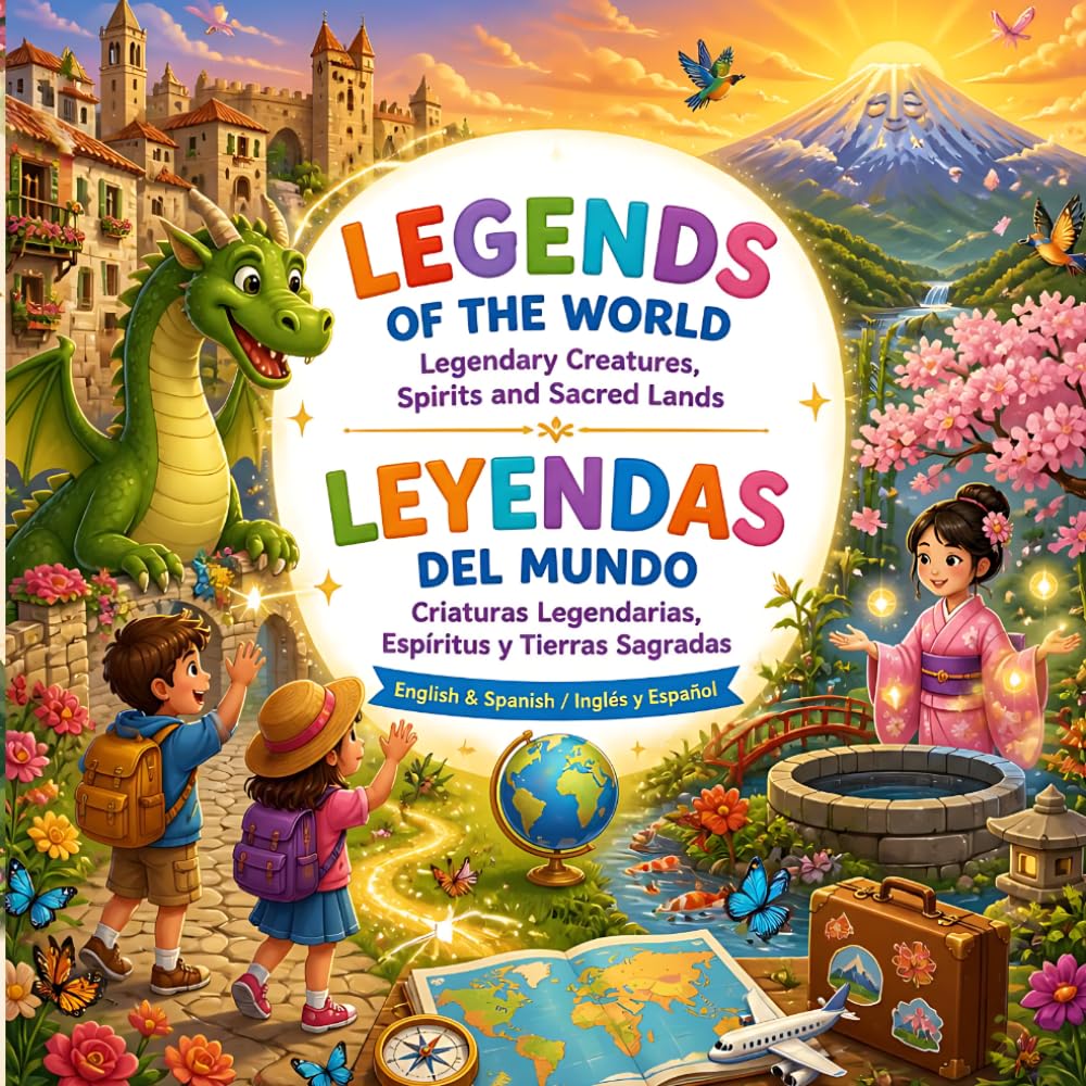 LEGENDS OF THE WORLD Legendary Creatures, Spirits and Sacred Lands LEYENDAS DEL MUNDO Criaturas Legendarias, Espíritus y Tierras Sagradas