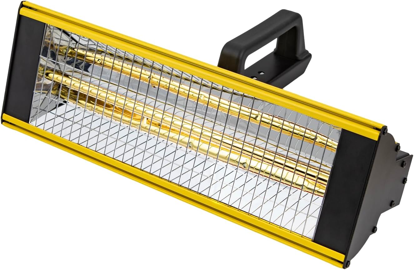 Solary Infrared Paint Curing Lamp, Handheld Auto Paint Dryer & Repair Tool, Fast Curing for Cars, Clear Coat & Fillers