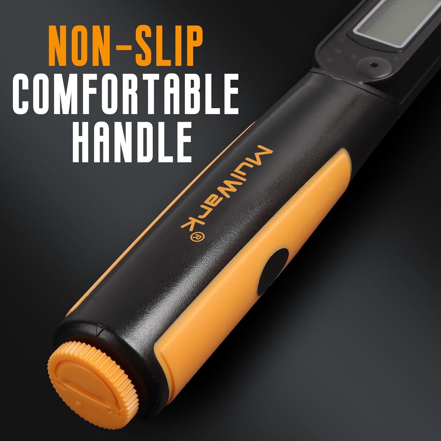 MULWARK 3/8" Digital Torque Wrench Electronic Set, with Buzzer & LED, 2.2-44.3 ft-lbs(3-60 Nm), High Precision Adjustable Bike Torque Wrenches Car Repairing Tool Calibrated with Storage Case