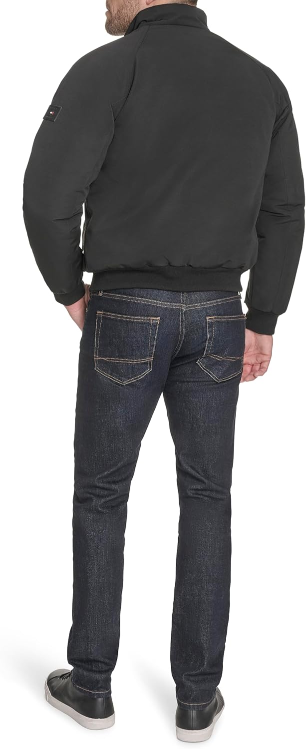 Tommy Hilfiger Men's Highland Cloth Modern Bomber - Image 4