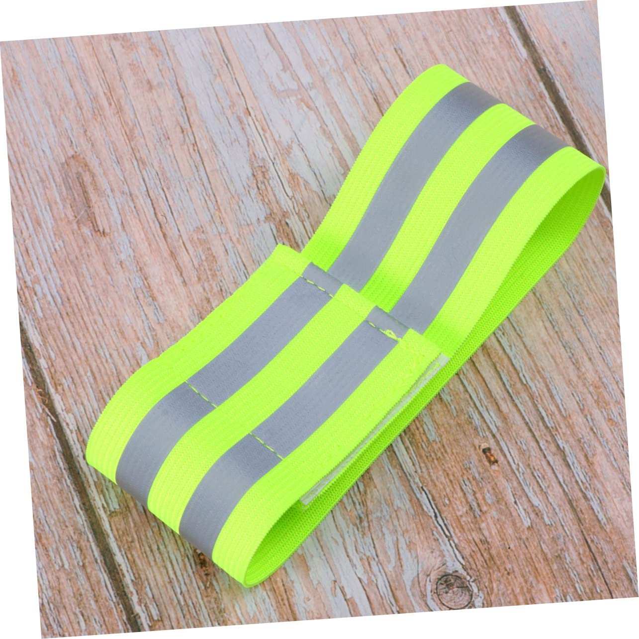 ABOOFAN 8 STK Ordner-Organizer für den Schreibtisch grünes reflektierendes Band reflektierende Knöchelbänder reflektierendes Armband reflektierende Bänder Fesselriemen Nachtlauf