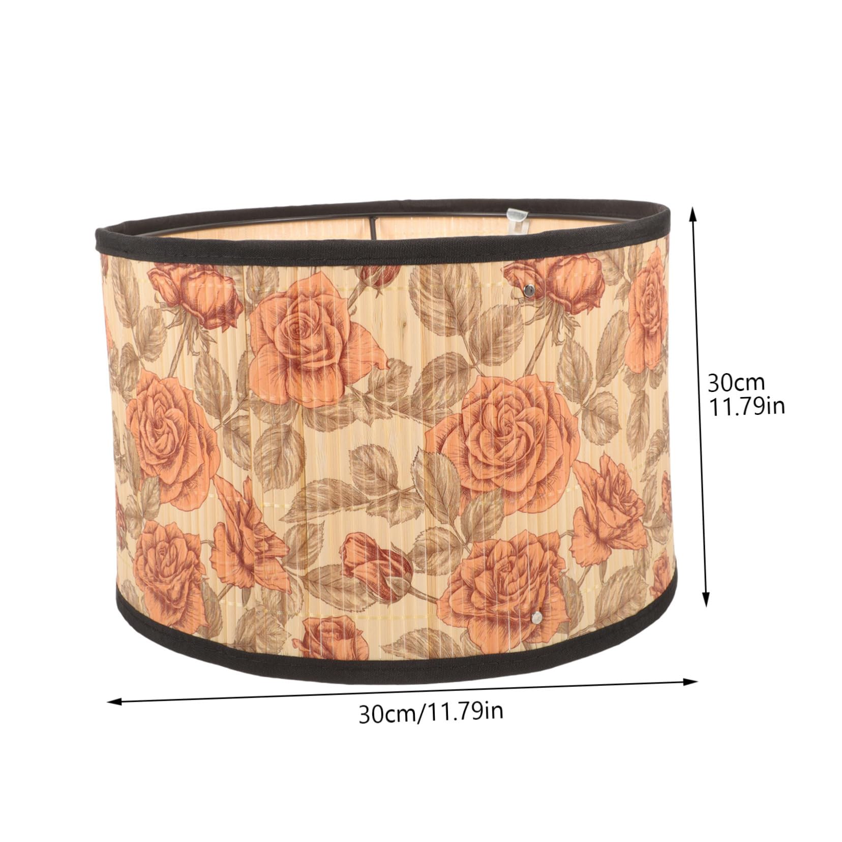 VILLCASE Pantalla de Lámpara de Bambú Creativa y Simple Luz Suave para Decoración del Hogar