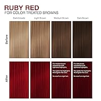 Vista 5 de Celeb Luxury Intense Color Depositing Colorwash Shampoo + BondFix Rebuilder, tinte vegano para el cabello, a base de plantas de origen sostenible