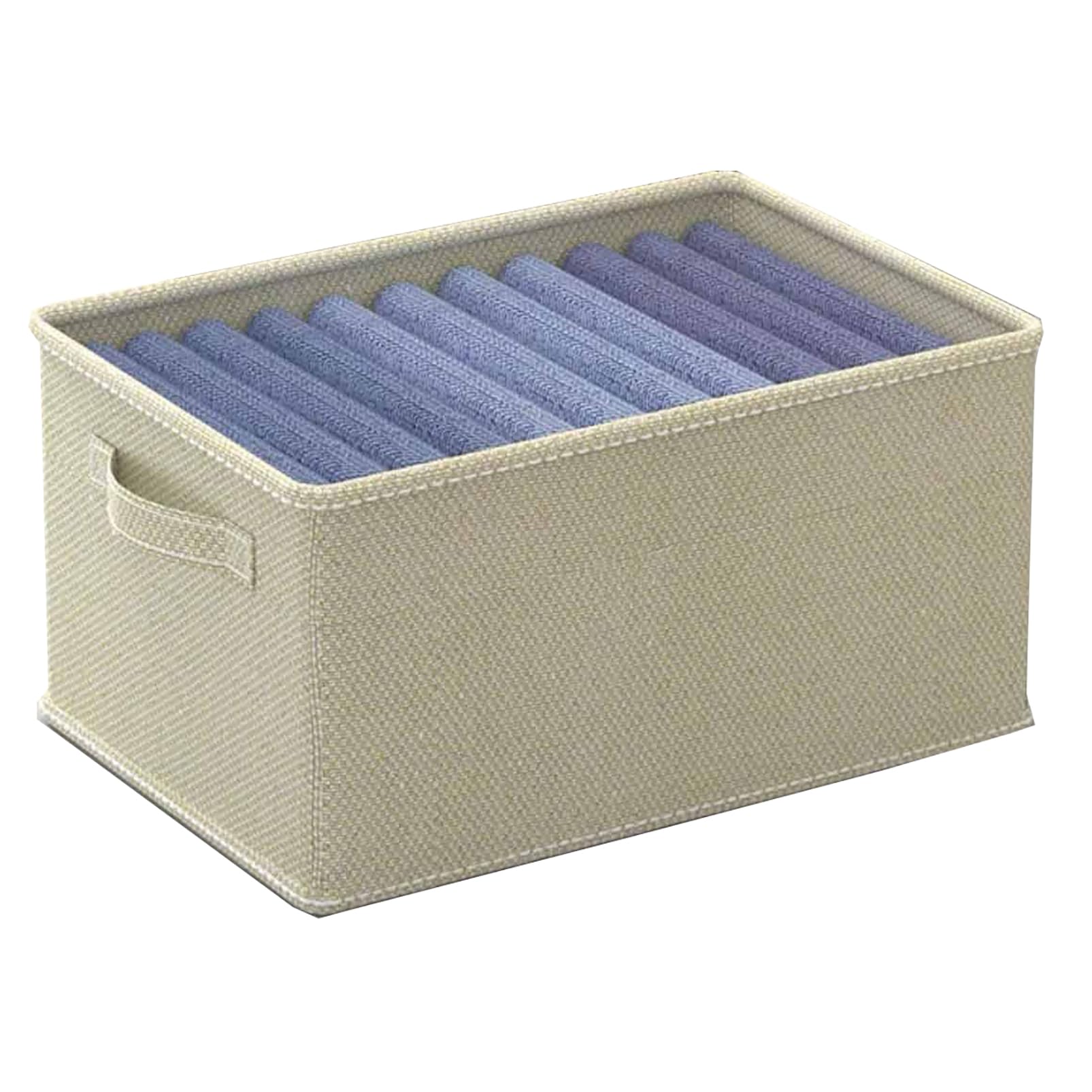 Divisor Organizador de Cajones de Ropa para Armario, Paquete de 4 Cajas de Almacenamiento Plegables para Ropa Interior, Corbatas, Camisas, Camisetas Finas, Sujetadores