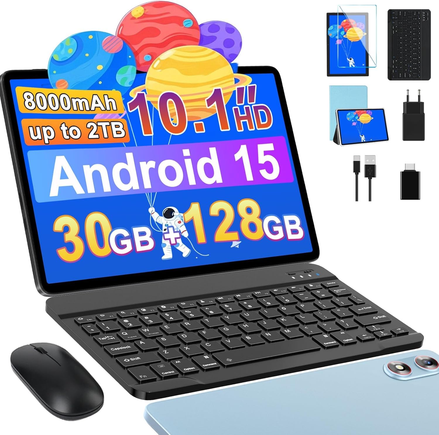 Tablet Android 15: Potente, Segura y con Accesorios Premium