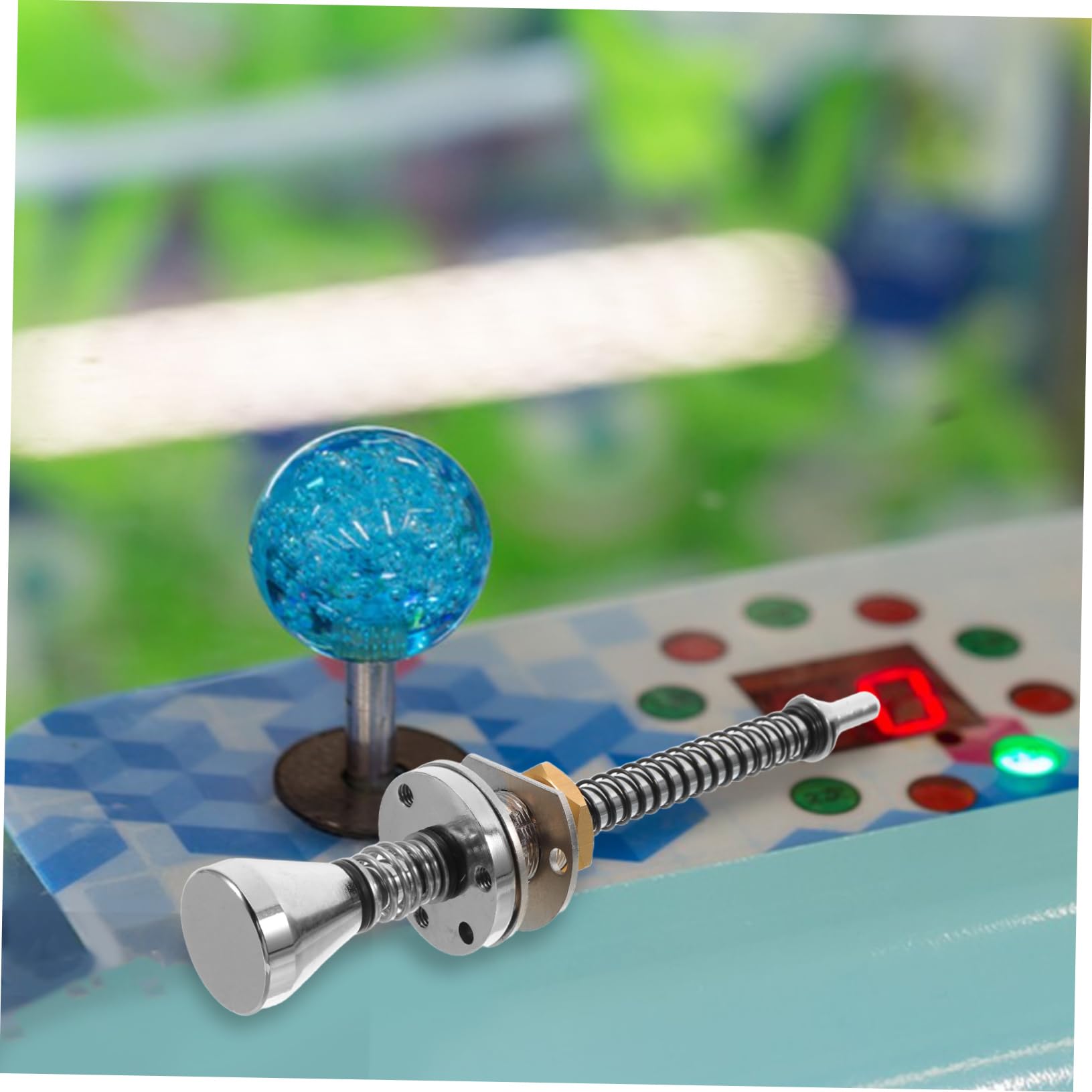 UPKOCH Lance Bille en Alliage Argenté pour Machine de Flipper Levier Stable et Contrôle Fluide, pour Usage Commercial et Occasions de Loisir