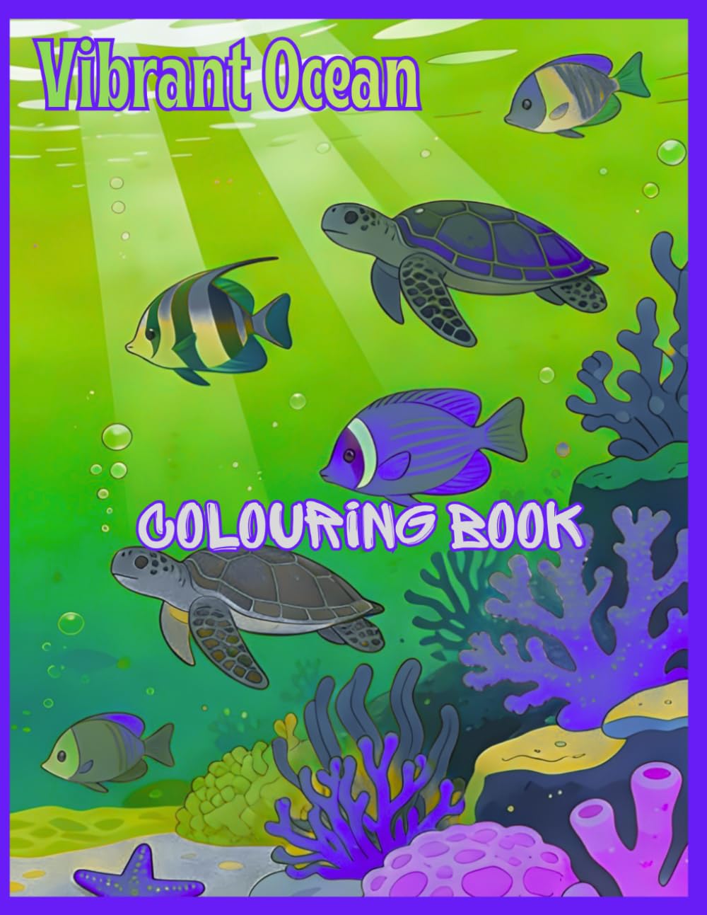 Vibrant Ocean: Color Your Way Through the Sea