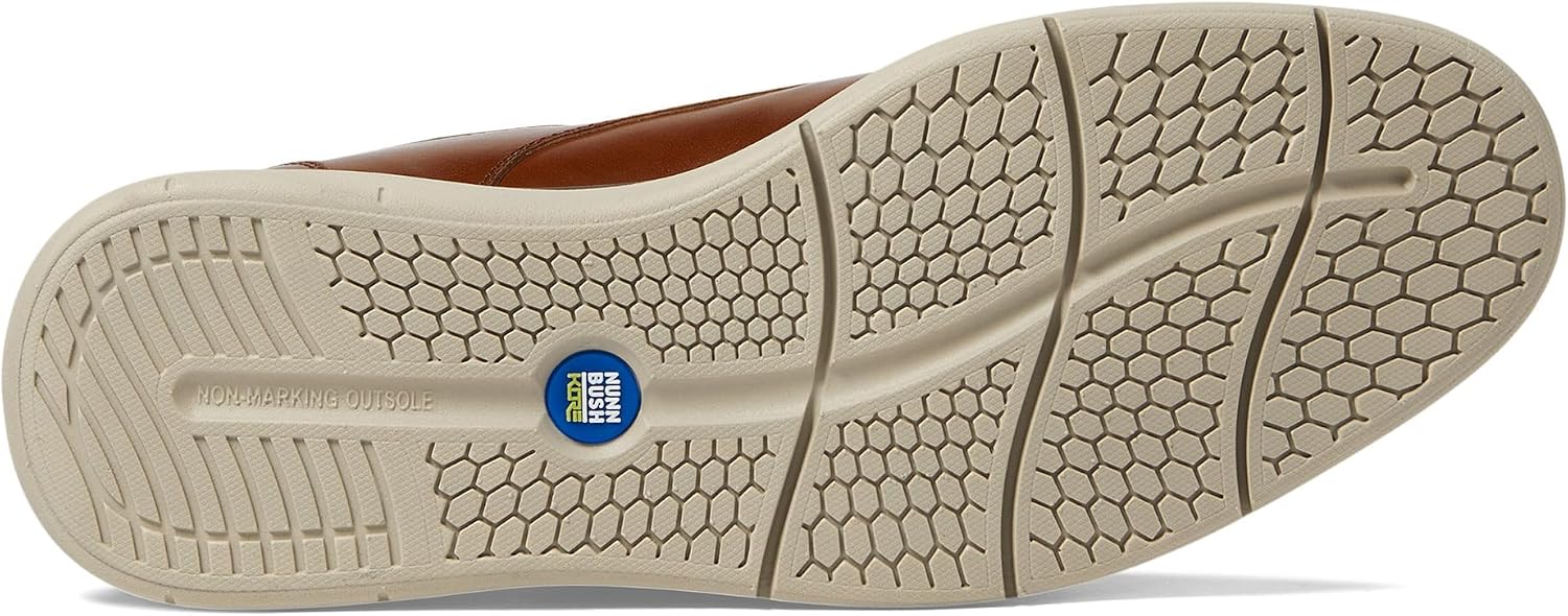 Nunn Bush Chase Moccasin Toe Slip-On Lightweight Contemporary Loafer