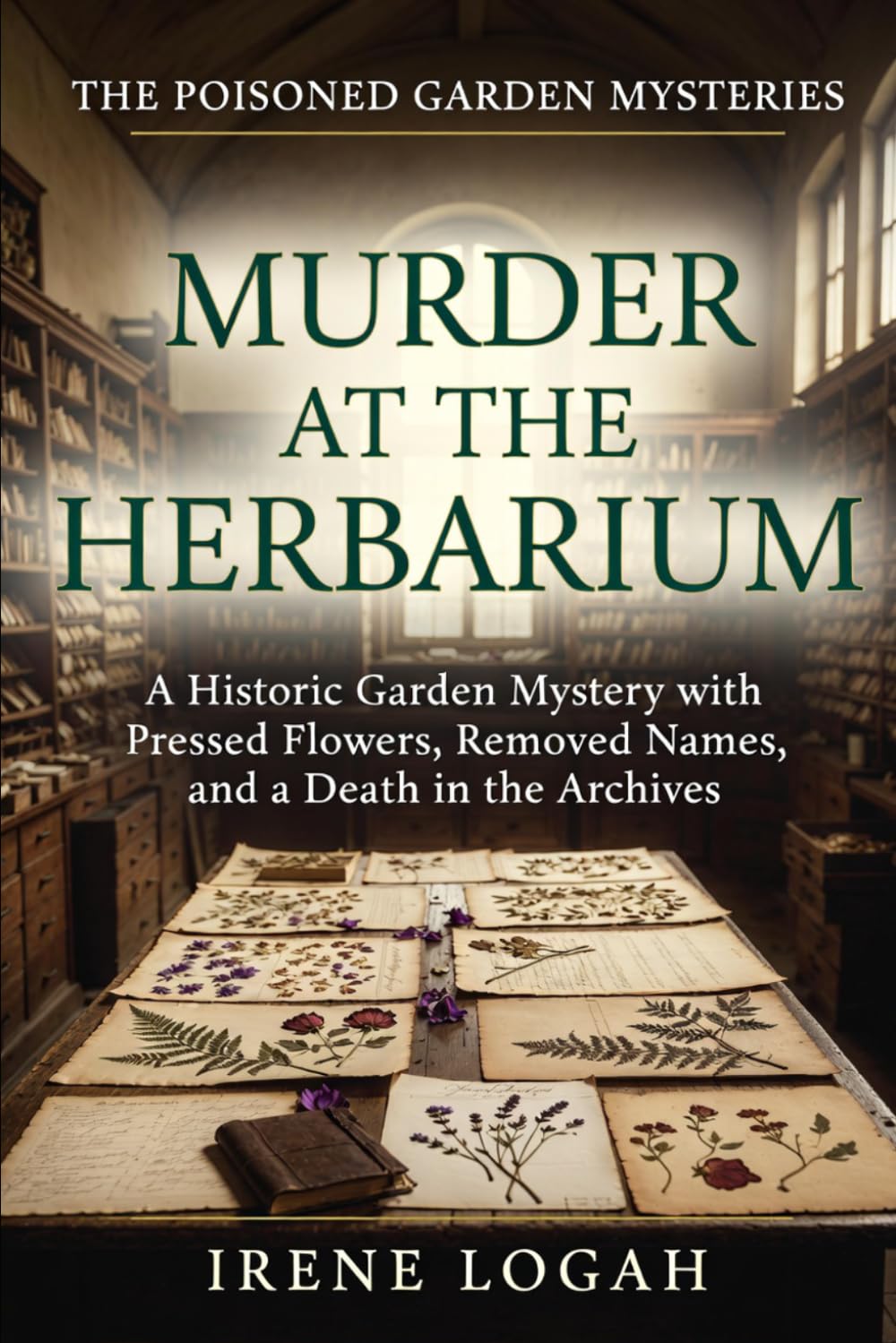 Murder at the Herbarium: A Historic Garden Mystery with Pressed Flowers, Removed Names, and a Death in the Archives (The Poisoned Garden Mysteries)