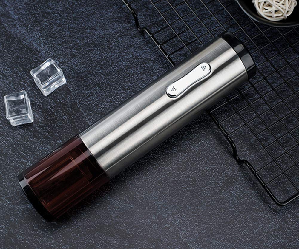 Abrelatas de Botellas de Vino eléctrico Juego de abridores de vinos Recargables con Cable de Carga USB Cutter de lámina Abridores de vinos Regalos Conjunto para vinos Amores