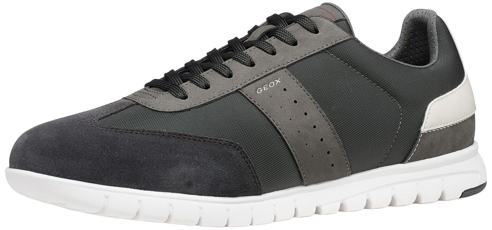 Geox Men's U Flexride Zero B Trainers, Anthracite, 42 EU