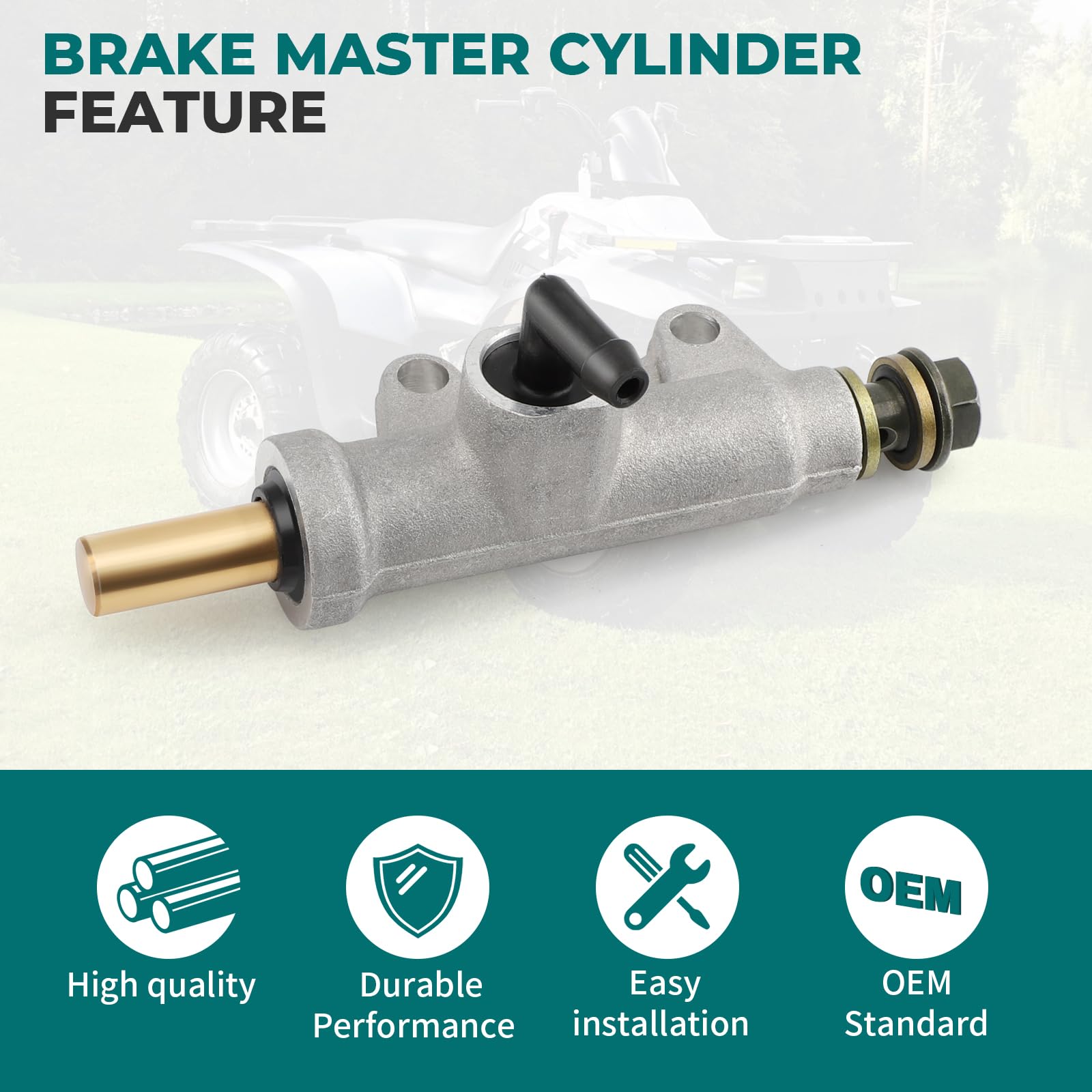 Amazon.com: M MATI Rear Brake Master Cylinder for Polaris