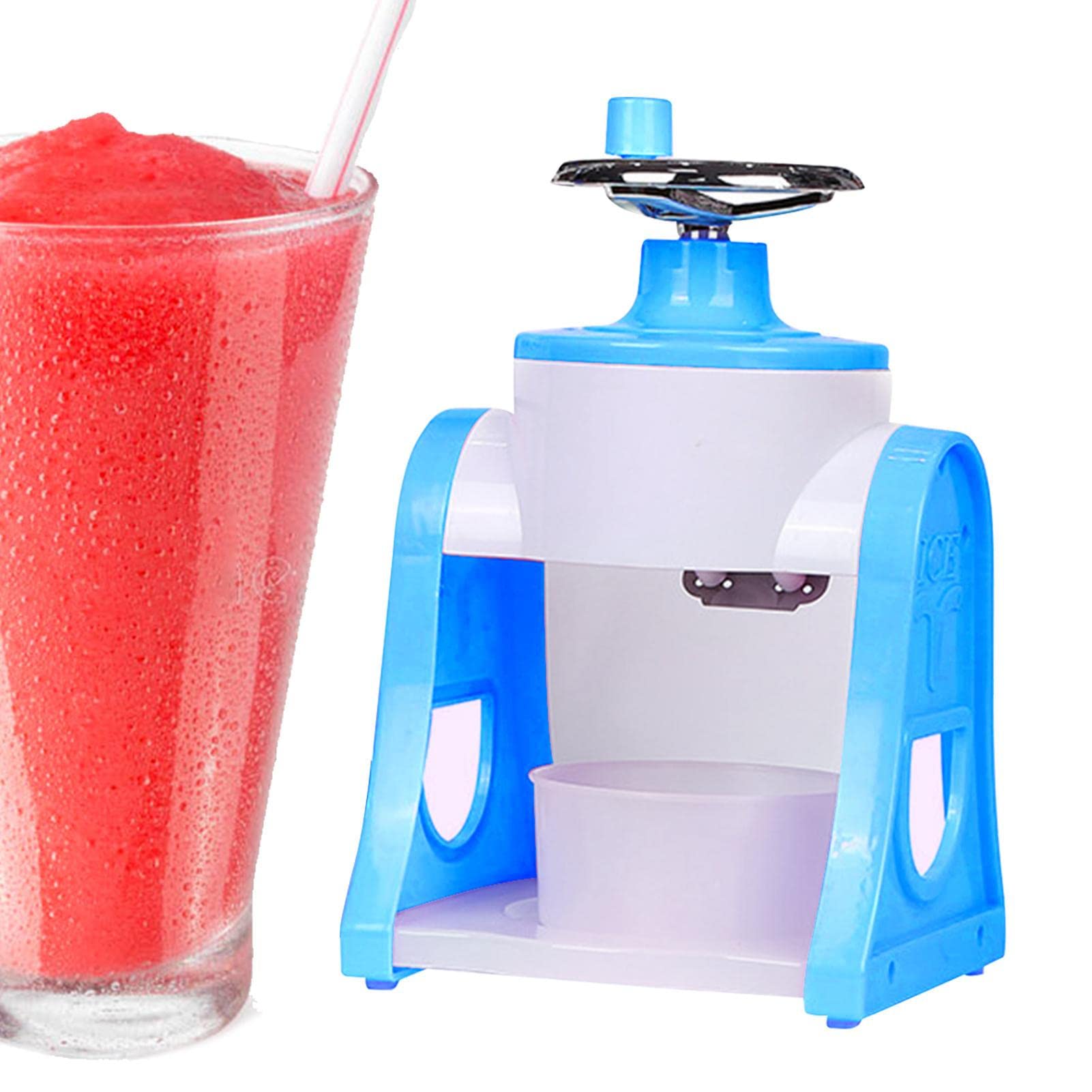 trituradora Hielo | Máquina Afeitar trituradora Hielo con manivela para Hacer Bebidas,Helado, Snowcone, Kakigori, Bingsu, Coctelería, Slushie Maker para el hogar para niños
