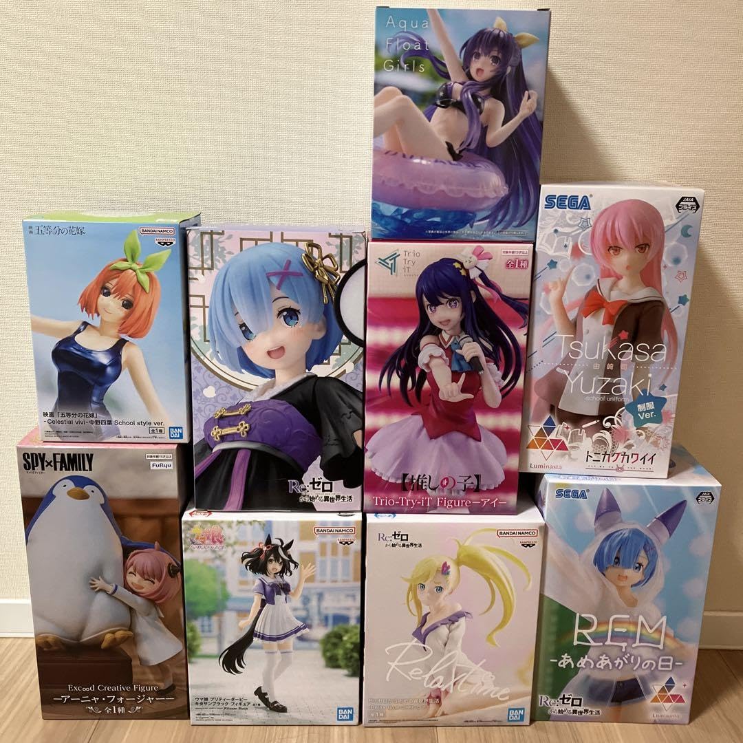 最新 プライズ フィギュア9個セット フィギュア 最新 プライズ 9点セット 【公式通販】