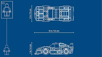 Lego Speed Champions 75890 Ferrari F40 Competizione