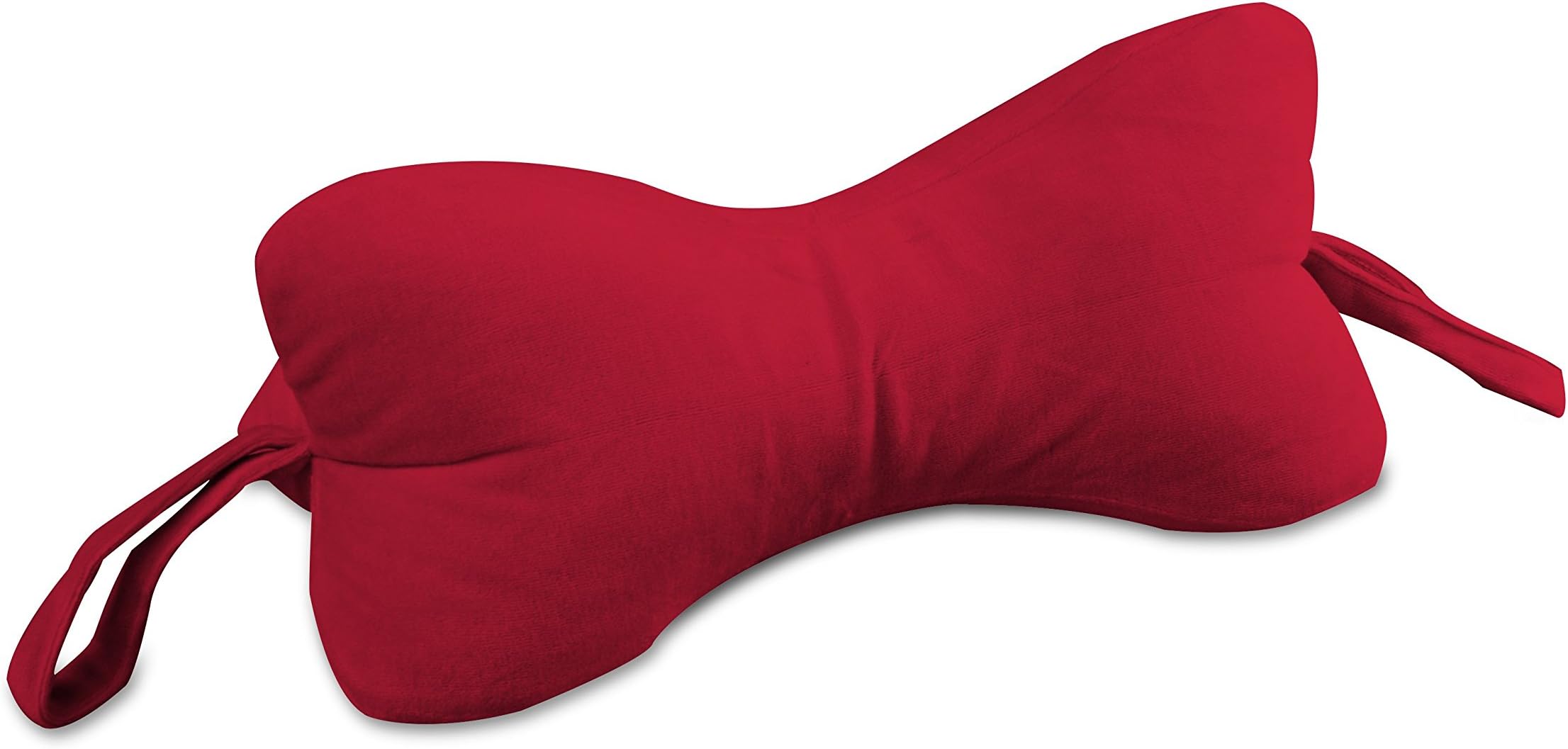 Original Bones DogBones NeckBone Chiropractic Pillow, Red, Regular