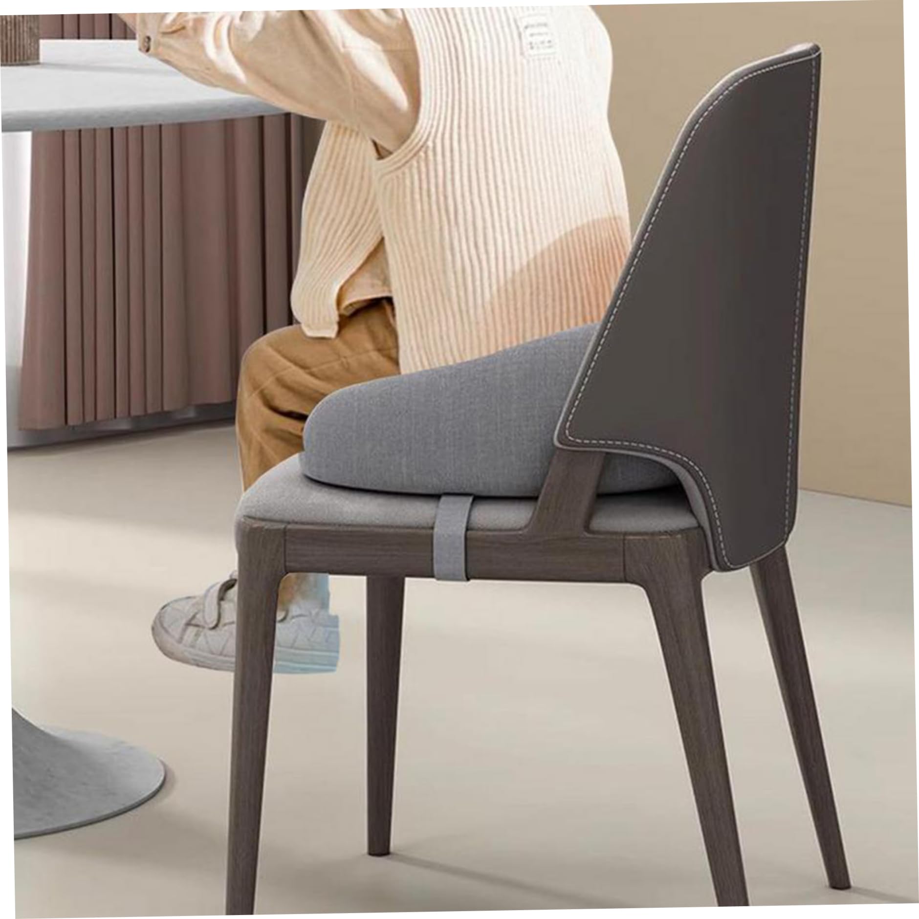 Asiento Elevador para Niños Pequeños Cuadrado Desmontable para Restaurantes Caseros Teatros, Gris, con Cinturones de Seguridad Ajustables Asiento Elevador para Niños Reutilizable Antideslizante