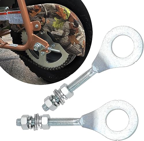 QYMOTO Tensor de cadena de bicicleta de 0.591 in para Coleman CT200U CT200u-ex Axis 200 Massimo MB200 Baja Warrior MB165 Ajustador de cadena 2