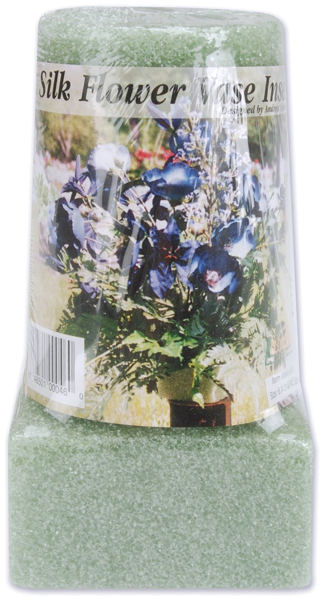 FloraCraftFloraFōM Memorial Vase Insert 3.25 Inch x 6 Inch Green