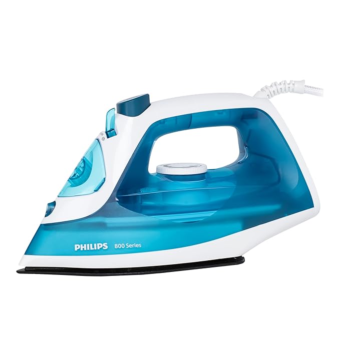 Philips Steam Iron DST0820/20 1250-watt, Black non-stick soleplate, Steam Rate of up to 15 g/min