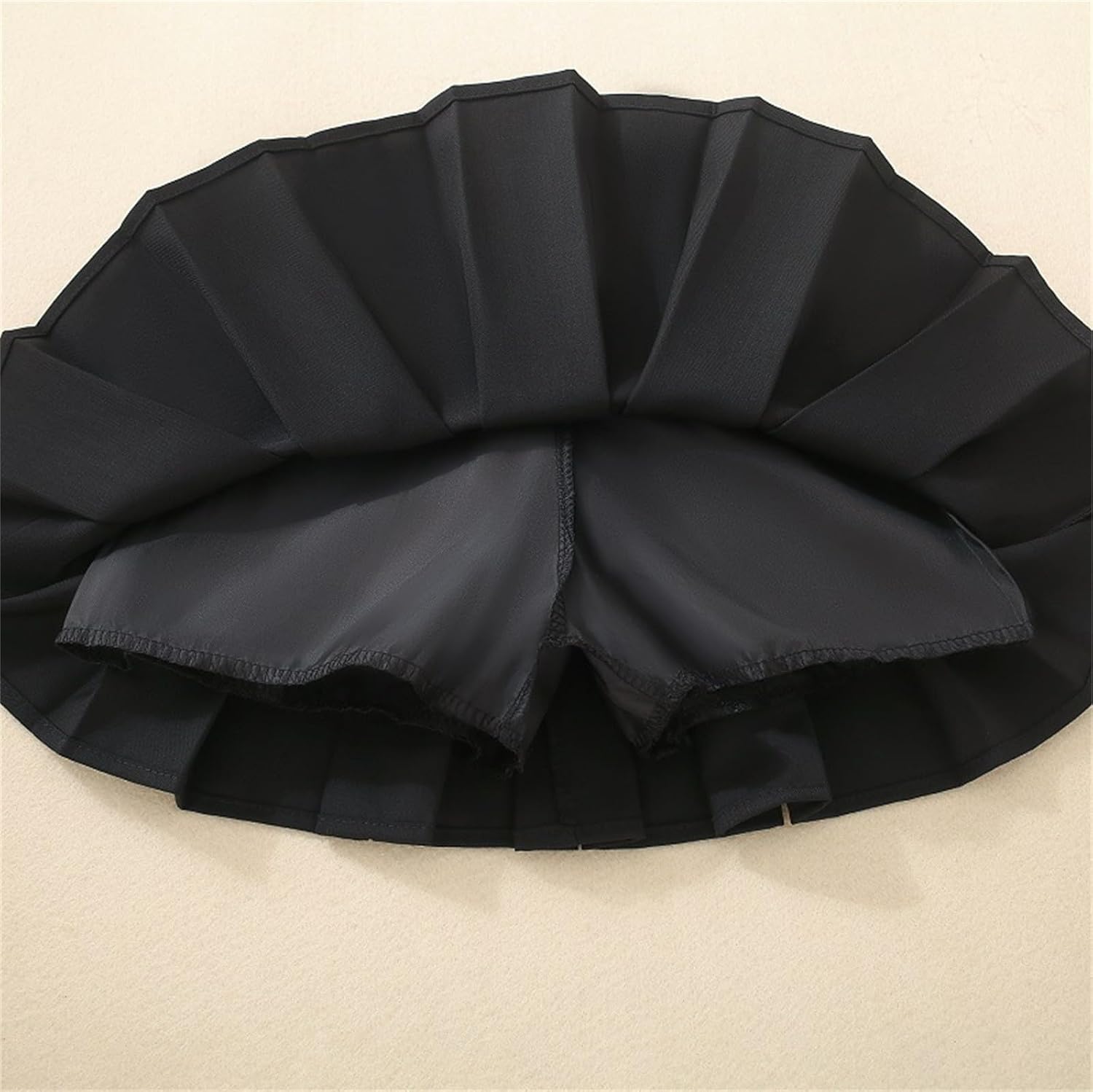 Girls Pleated Skirt School Uniform Cute Bow High Elastic Waist Built in Shorts Skirts Teen Summer Flowy Tennis Golf