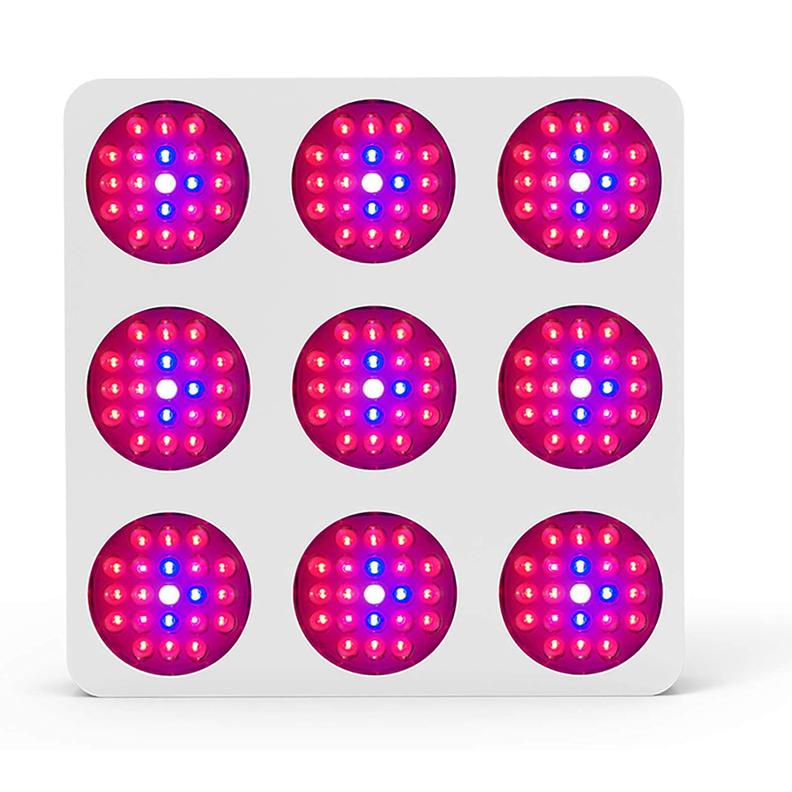 Oświetlenie do uprawy w pomieszczeniach, oświetlenie Led do uprawy, oświetlenie LED do uprawy o mocy 1890 W, lampa do uprawy o pełnym spektrum działania i mocne wentylatory, lampa do uprawy roślin d