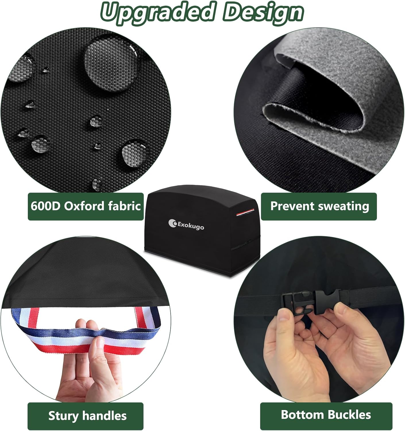 Waterproof Engine Welder Generator Cover for Ranger GXT Series Welder,Engine Driven Welder Cover with Plush Linner,All Weather Protection, Black