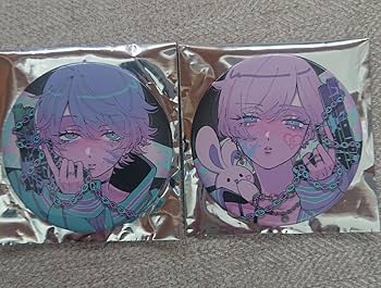 Amazon.co.jp: いれいす 缶バッジ アイワナ 初兎 hotoke いむしょー