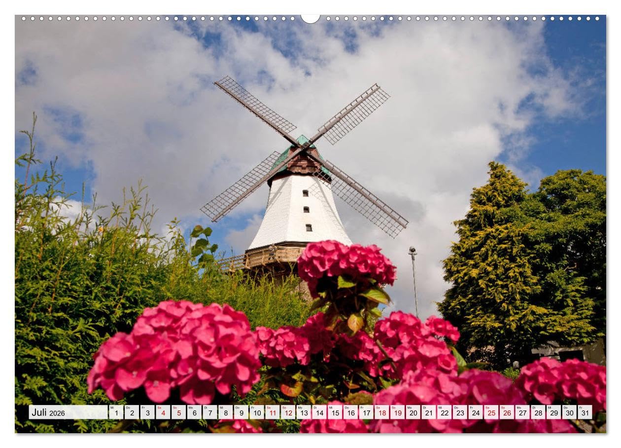 Schleswig-Flensburg (hochwertiger Premium Wandkalender 2026 DIN A2 quer), Kunstdruck in Hochglanz: Der wunderbare Region Schleswig-Flensburg im Norden der Republik. (CALVENDO Orte)