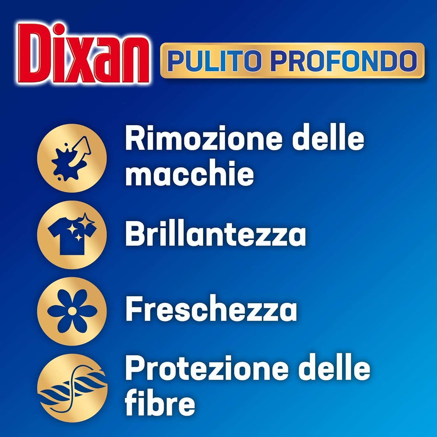 Dixan Detersivo Lavatrice Liquido Lavanda, 5 confezioni da 22 lavaggi, 110 lavaggi totali