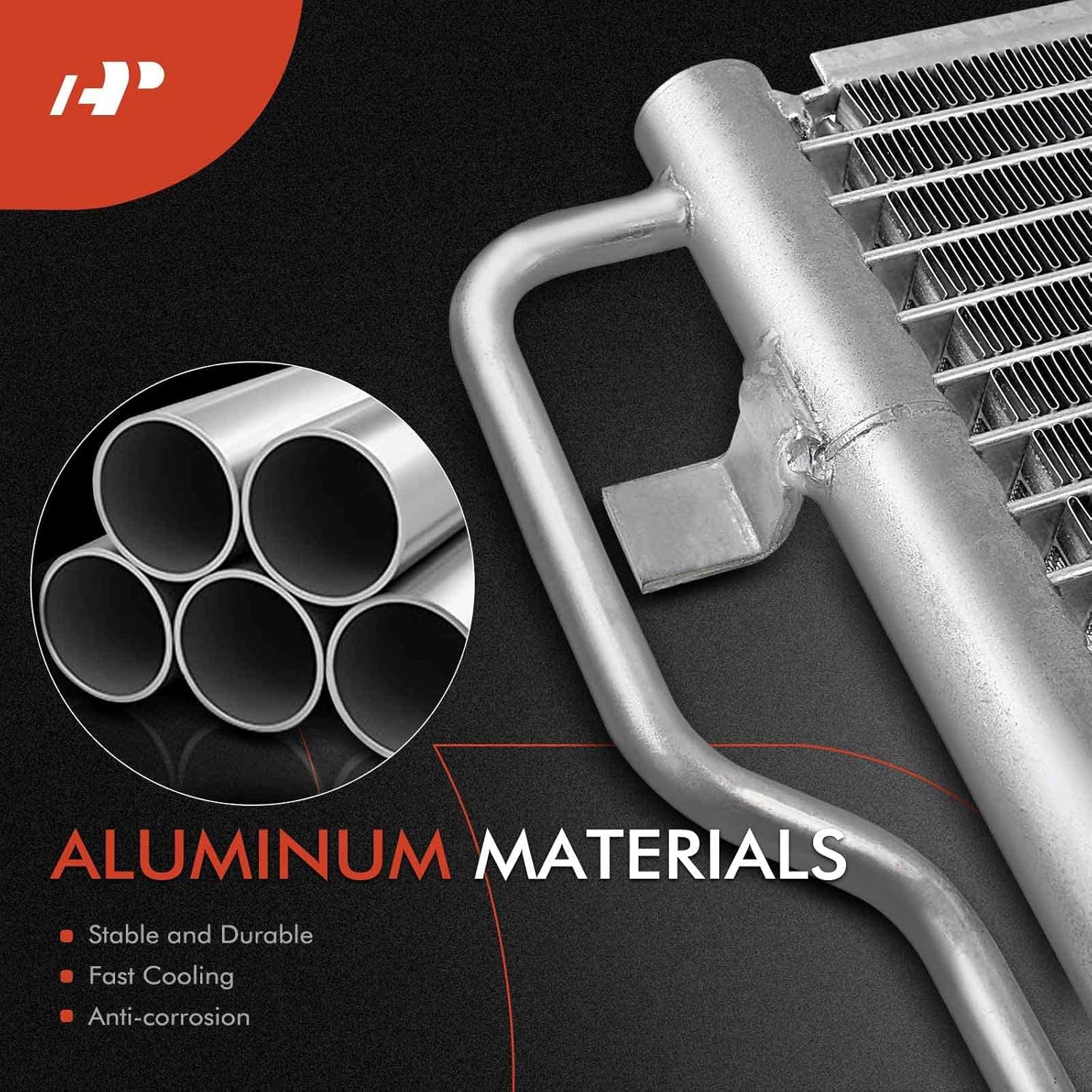 A-Premium Air Conditioning A/C Condenser Compatible with Toyota RAV4 2019-2021, Venza 2021, L4 2.5L