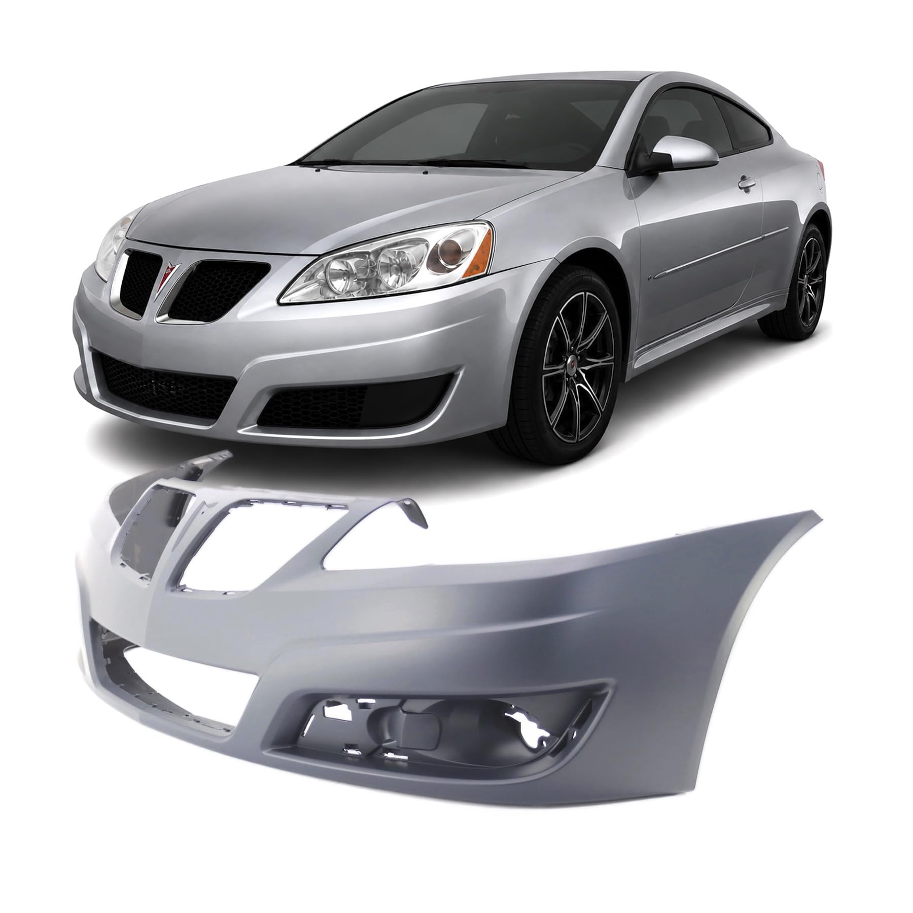 FitParts Compatible with Pontiac G6 2009–2010 Front Bumper Cover