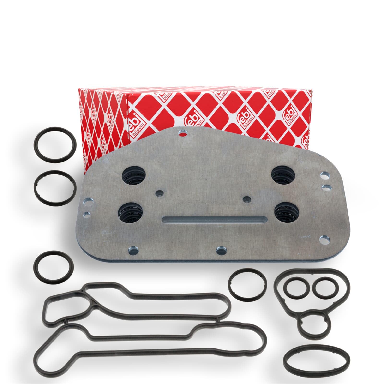 febi bilstein 101406 radiatore olio con set guarnizioni, 1 unità