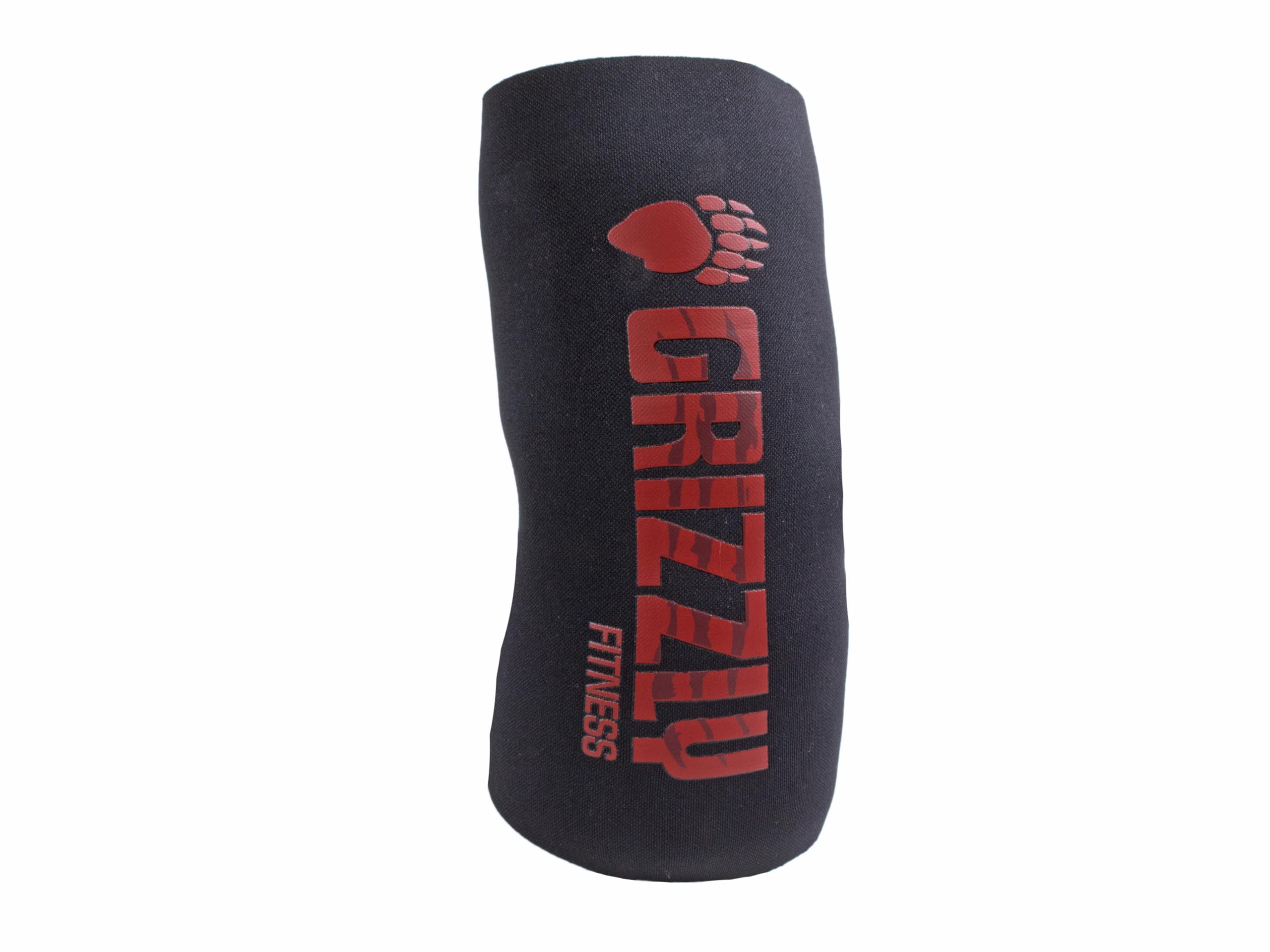 Grizzly Fitness codo manga, hombre, 8172-04 -Medium, negro, mediano