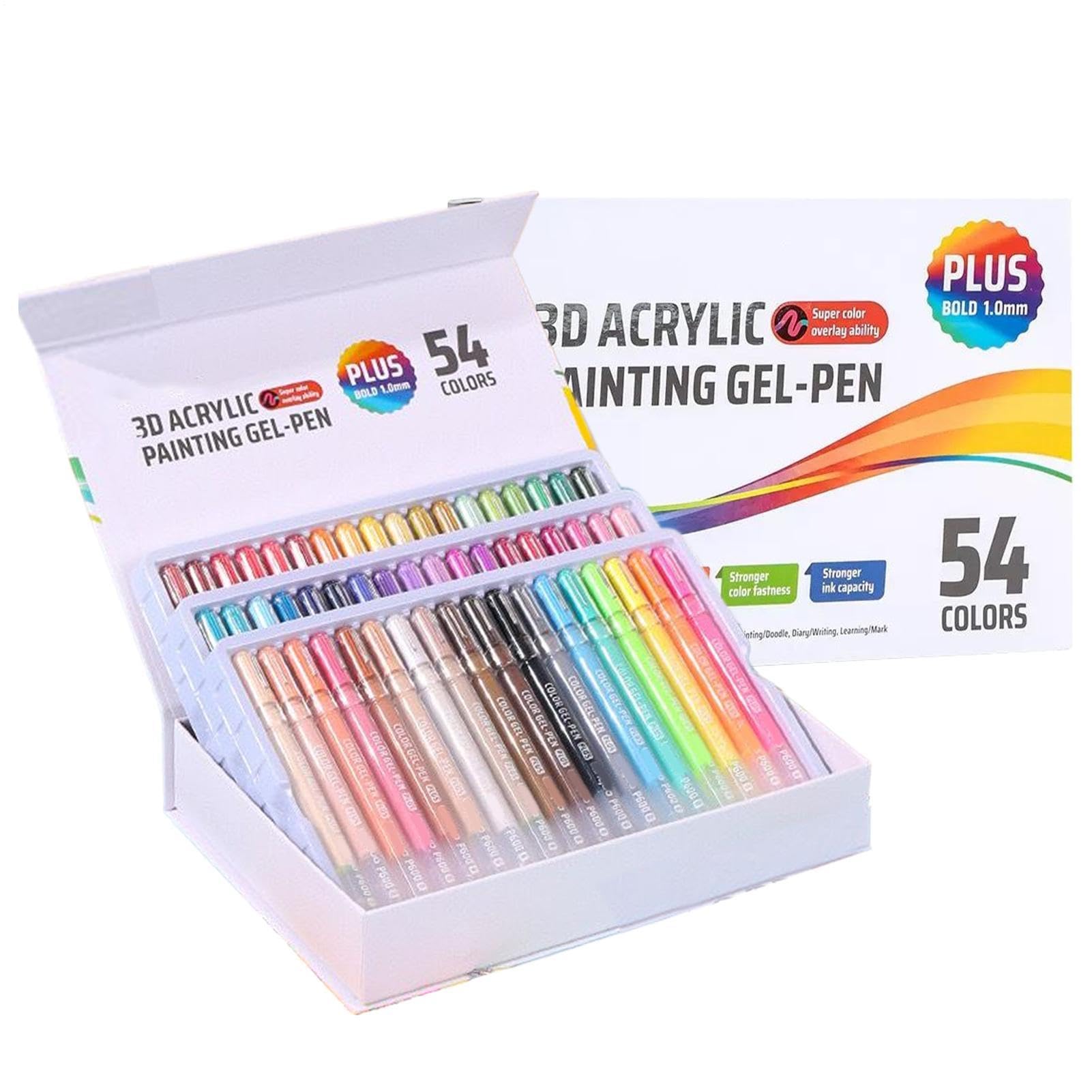 Generico Penne Pittura Acrilica Marcatori a Punta Fine da 1.0 mm